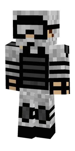 Black skin: body, front render