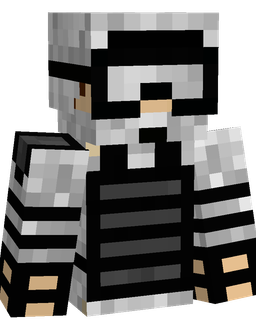 Black skin: bust render
