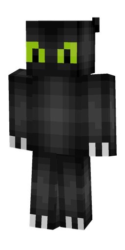 Black skin: body, front render