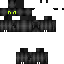 Black skin: raw texture render