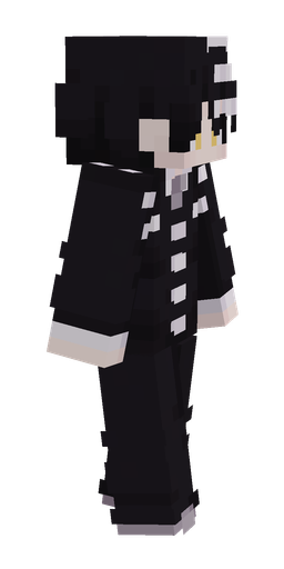 Black skin: body, right side render
