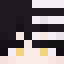 Black skin: face render