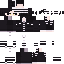 Black skin: raw texture render