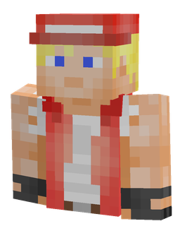 Blue skin: bust render