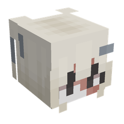 Black skin: head render