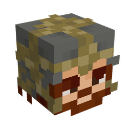 Brown skin: head render