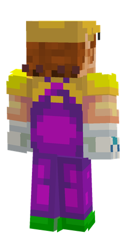 Classic skin: body, back render