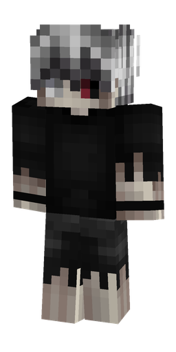 Black skin: body, front render