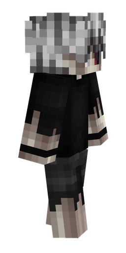 Black skin: body, right side render