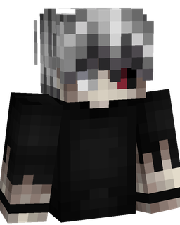 Black skin: bust render