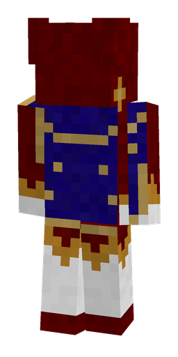 Orange skin: body, back render