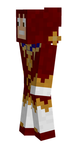 Orange skin: body, left side render