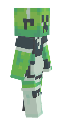Black skin: body, right side render