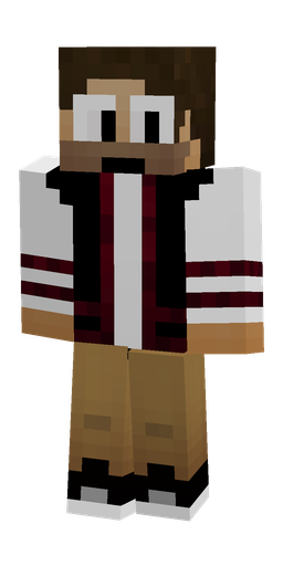 Black skin: body, front render