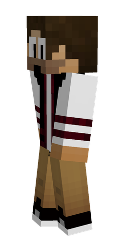 Black skin: body, left side render