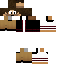 Black skin: raw texture render