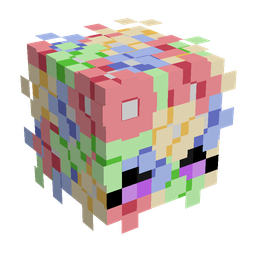Blue skin: head render