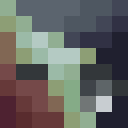Green skin: face render