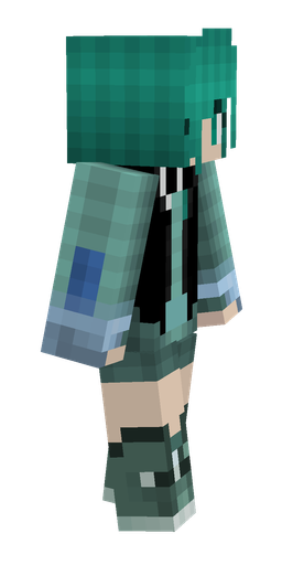 Black skin: body, right side render