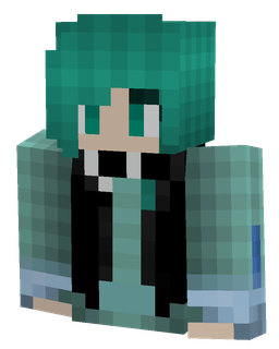 Black skin: bust render