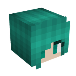 Black skin: head render
