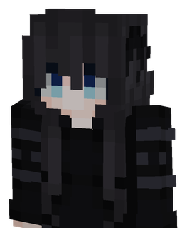 Black skin: bust render
