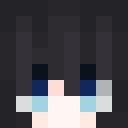 Black skin: face render