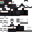 Black skin: raw texture render