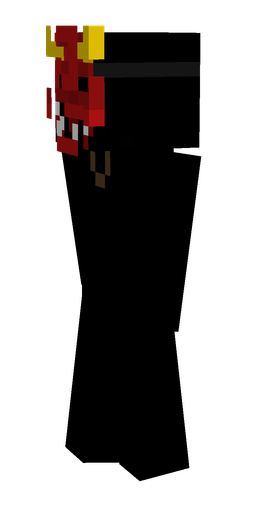 Black skin: body, left side render