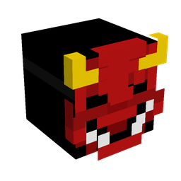 Black skin: head render