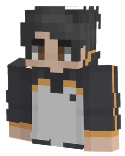 Black skin: bust render