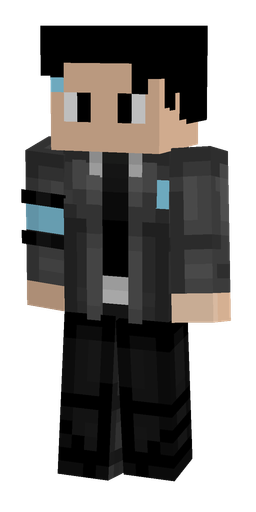 Black skin: body, front render