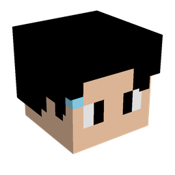 Black skin: head render