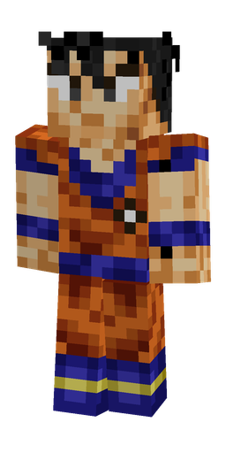 Blue skin: body, front render