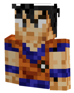 Blue skin: bust render