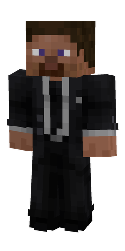 Black skin: body, front render