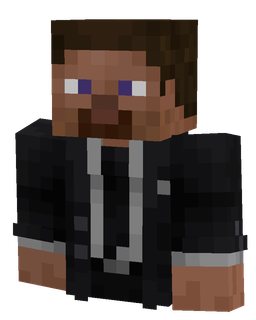 Black skin: bust render