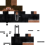 Black skin: raw texture render
