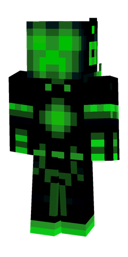 Black skin: body, front render
