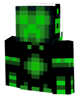Black skin: bust render