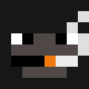 Black skin: face render