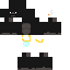 Black skin: raw texture render