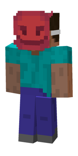 Blue skin: body, front render