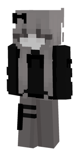 Black skin: body, front render