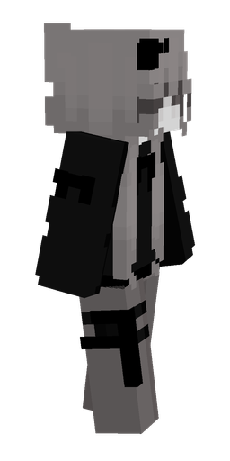 Black skin: body, right side render