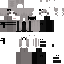Black skin: raw texture render