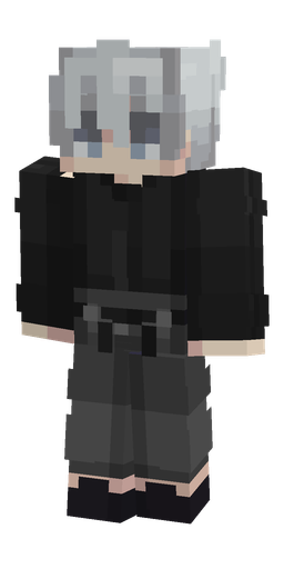 Black skin: body, front render