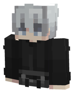 Black skin: bust render