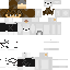 Black skin: raw texture render