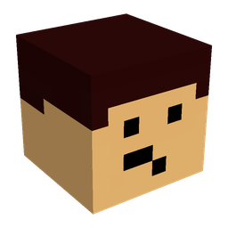 Black skin: head render